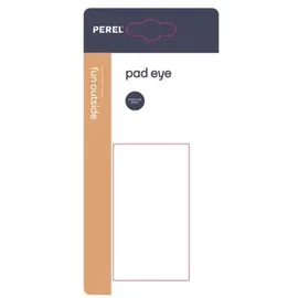 Perel Deckauge Edelstahl 50 x 80 mm