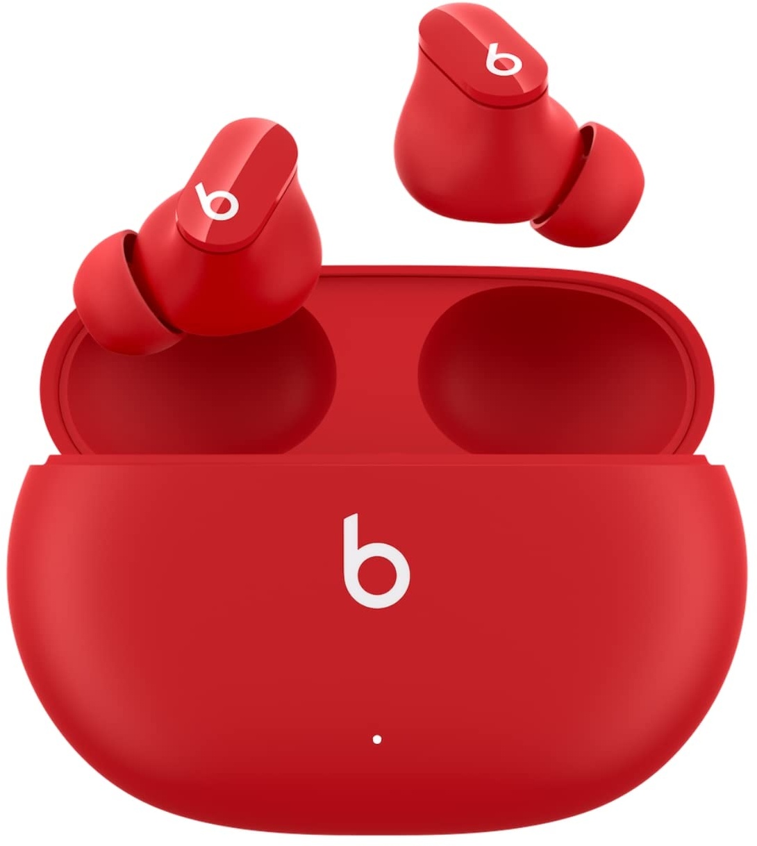 Beats Studio Buds – Komplett kabellose Bluetooth In-Ear Kopfhörer mit Noise-Cancelling – schweißbeständige, kompatibel mit Apple und Android, Bluetooth der Klasse 1, integriertes Mikrofon – Beats Rot