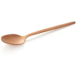 12x Menülöffel ALEX BRONZE, mit bronze, matte PVD Beschichtung, 21 cm, Chromnickelstahl 18/10