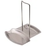 Gräwe Topfdeckelhalter mit Löffelablage aus Edelstahl