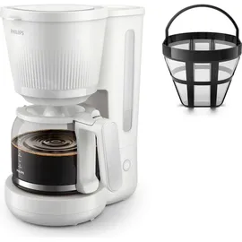 Philips 3000 Series Filterkaffeemaschine HD7411/00 weiß