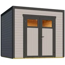 Weka Batu 2 2,50 x 2,58 m Hellgrau