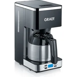 Graef Filterkaffeemaschine FK 512 Thermo mit Timer schwarz