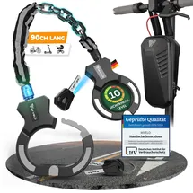MIVELO Handschellenschloss 90cm Kettenschloss