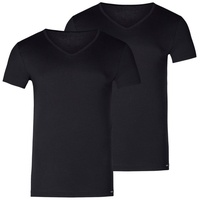 Skiny Herren V-Shirt kurzarm 2er Pack Shirt Multipack