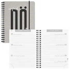 Brunnen Schülerkalender 2026/2027 "Nope" A6, Karton