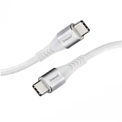 Intenso USB-Kabel Anschlusskabel USB C grau