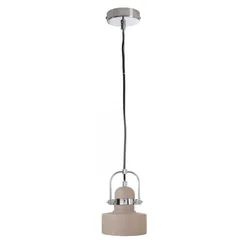 Deko-Light Pendelleuchte Pavonis E27 Beton Grau 342103