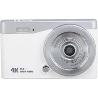 Digitalkamera, HD-Kinderkamera, 12 MP, Point-and-Shoot-Digitalkameras mit 2,8-Zoll-Bildschirm, Autofokus, Kompakte Kleine Kamera für Kinder, Jungen und Mädchen (White)