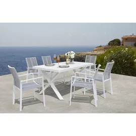 Primaster Santorini Set 6-tlg. Grau/Weiß