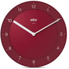 Braun BC 06 R-DCF Funkwanduhr rot