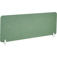 Beliani Schreibtischtrennwand SPLIT Grün
