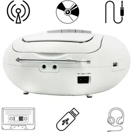 Soundmaster SCD7800WE DAB+, FM Radio