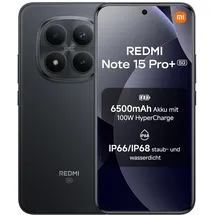 Xiaomi Redmi Note 15 Pro+ 5G 12 GB RAM 512 GB Black