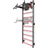 Marbo Sport Set MHU1 | Sprossenwand zur Wandmontage 230 x 81 cm MH-U204 + multifunktionelle Klimmzugstange für die Wandmontage (2in1) MH-U205 - Marbo Sport