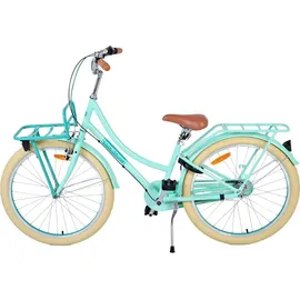 tpfsports Excellent Kinderfahrrad - Mädchen - 24 Zoll - 3 Gänge - Rücktritt + Handbremse - Grün - Grün