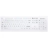 Cherry AK-C8100F-FU1-W/US, Kabellos, RF Wireless, Membran Key Switch, QWERTY, Weiß