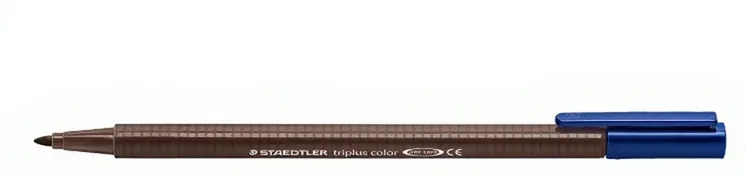 Triplus Color rPP Faserschreiber - Sepia