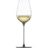 Eisch Champagnerglas EISCH "INSPIRE SENSISPLUS" Trinkgefäße Gr. Ø 7,9 cm x 24,2 cm, 400 ml, 2 tlg., grau Kristallgläser die Veredelung der Stiele erfolgt in Handarbeit, 400 ml, 2-teilig