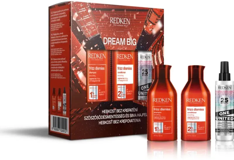 Redken Frizz Dismiss Geschenkset gegen strapaziertes Haar