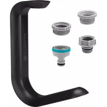 Gardena Liano TapFix Schlauchhalter schwarz