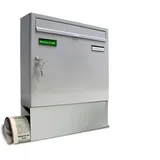 AL Briefkastensysteme 1 Fach DIN A4 wetterfest Artikelnummer: 431P1EA1ZFP9006
