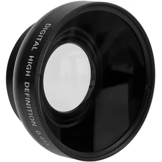 46-mm-Weitwinkelobjektiv, Weitwinkelobjektivlegierung + Dispersionsreduzierendes Optisches Glas, Weite Sicht für 46-mm-Filterblendenobjektiv