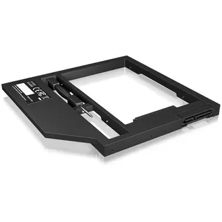 RaidSonic Icy Box IB-AC649 ODD auf HDD/SSD 2.5", 9mm, schwarz, Einschubadapter (60095)