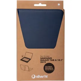 SilverHT Hülle mit Bluetooth-Tastatur für Samsung Galaxy Tab A 10.1 (2019) Blau