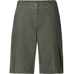 VAUDE Damen Shorts Wo Ledro Print Shorts, khaki, 36