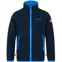 TROLLKIDS Storfjord Fleecejacke Navy/Blue 104