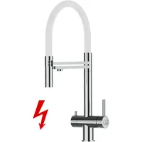 VIZIO Niederdruck 3 Wege Einhebelmischer Weiß