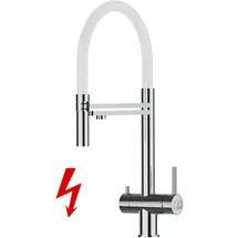 VIZIO Niederdruck 3 Wege Einhebelmischer Weiß