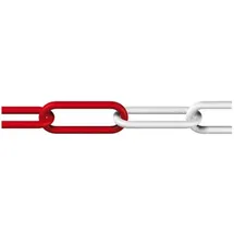 Dörner + Helmer Absperrkette 6 m Rot/Weiß