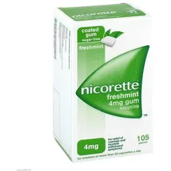 Nicorette 4 mg freshmint Kaugummi