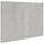 vidaXL Kopfteil Betongrau 120x1,5x80 cm Holzwerkstoff
