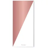 Grafik-Werkstatt 63511 97 Blatt mit Listen-Eindruck | Kupfer 9,5 x 21 cm to-Do Block