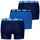 Everyday Boxershorts 3 Einheiten True Blue Combo XL