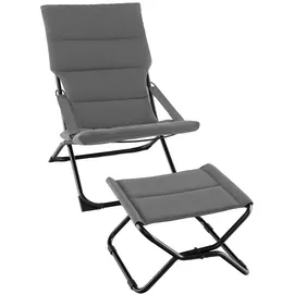 Costway 123 x 68 x 89 cm Grau