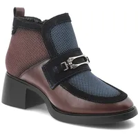 Dunkelrote Stiefeletten Maciejka Modische Damenschuhe, 39