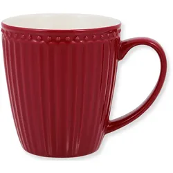 GreenGate Becher Alice Everyday mit Henkel, claret red