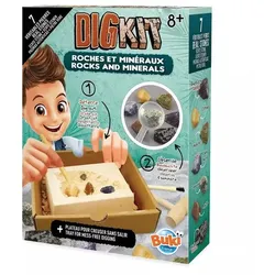BUKI: Entdecker-Set - Mineralien und Steine
