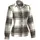 Maul Flanell Bluse Braun 40