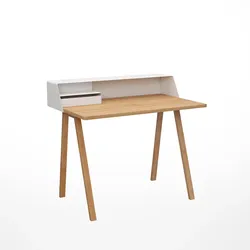 müller möbelfabrikation PS04 Sekretär - Eiche / weiß Single-Product