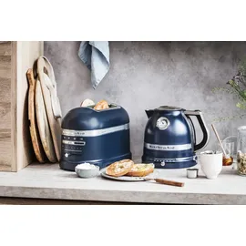 KitchenAid Paket 1, Toaster + Brötchenaufsatz Artisan 5KMT2204, Farbe:Pebbled Palm
