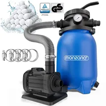 monzana Sandfilteranlage MZPF180 5000 l/h