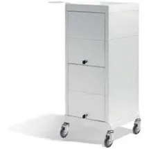 Sibel Discrete/Lock Friseurwagen weiss