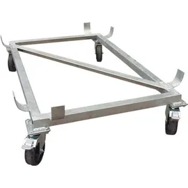 Cemo GmbH Lenkrollengestell Metall 550 Liter verzinkt
