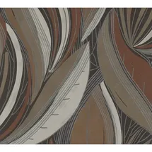 A.S. Création Vliestapete Blätter Floral Modern 10,05 m x 0,53 m Braun