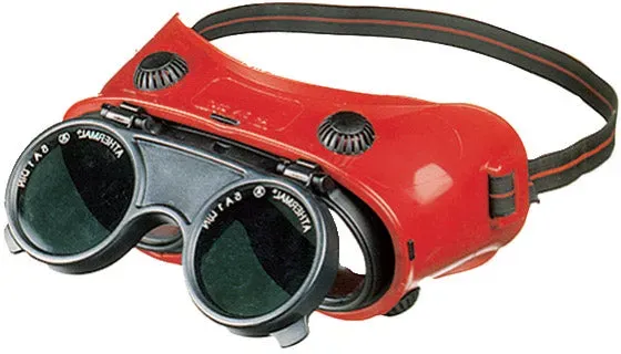 Schweißbrille Toba - rot